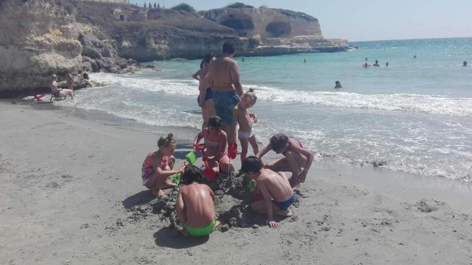 圣安德烈亚Casa Fronte Mare Torre Sant'Andrea公寓 外观 照片
