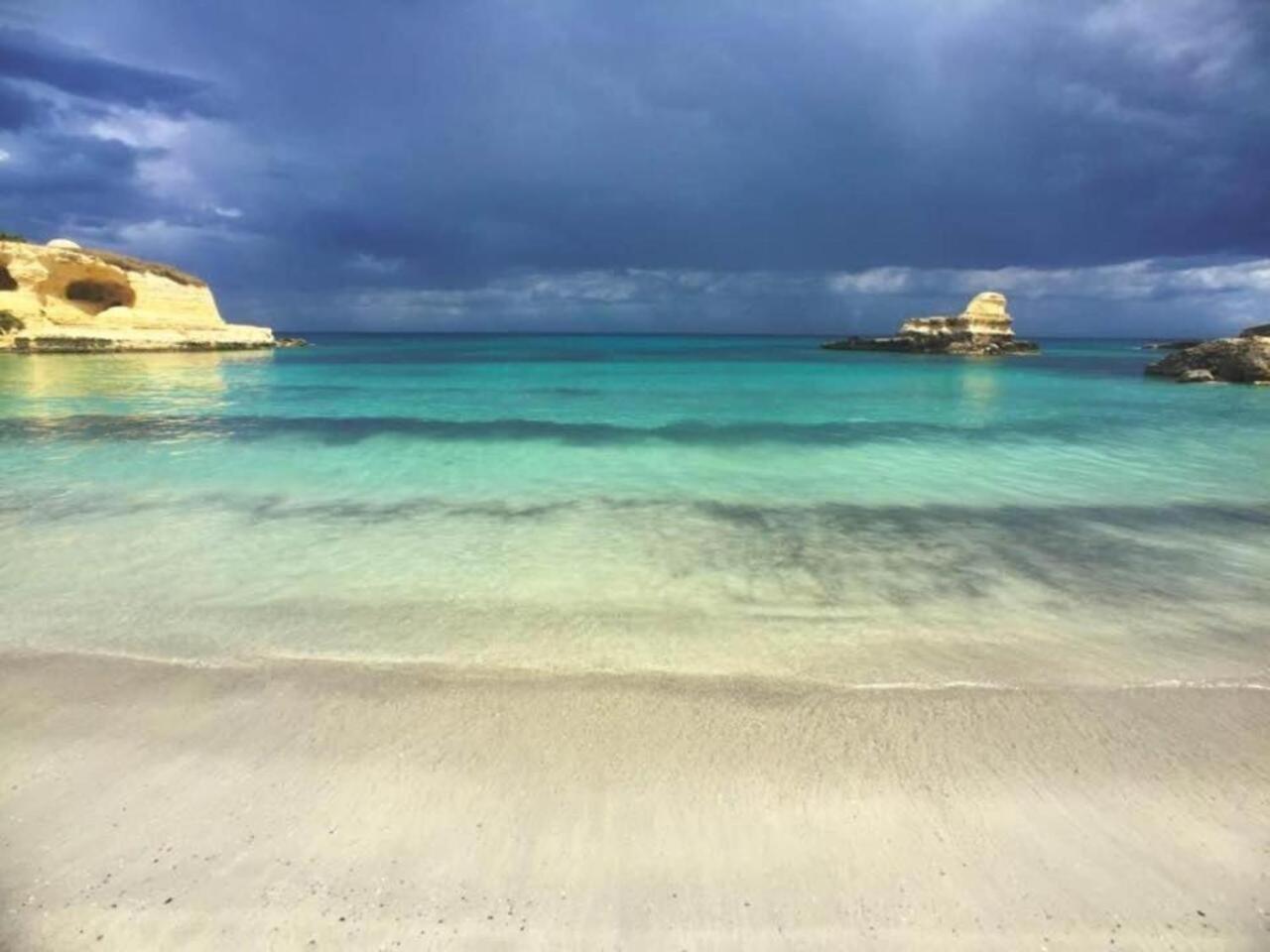 圣安德烈亚Casa Fronte Mare Torre Sant'Andrea公寓 外观 照片