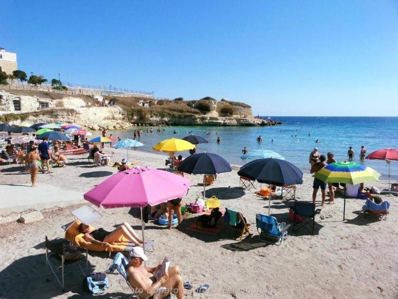 圣安德烈亚Casa Fronte Mare Torre Sant'Andrea公寓 外观 照片