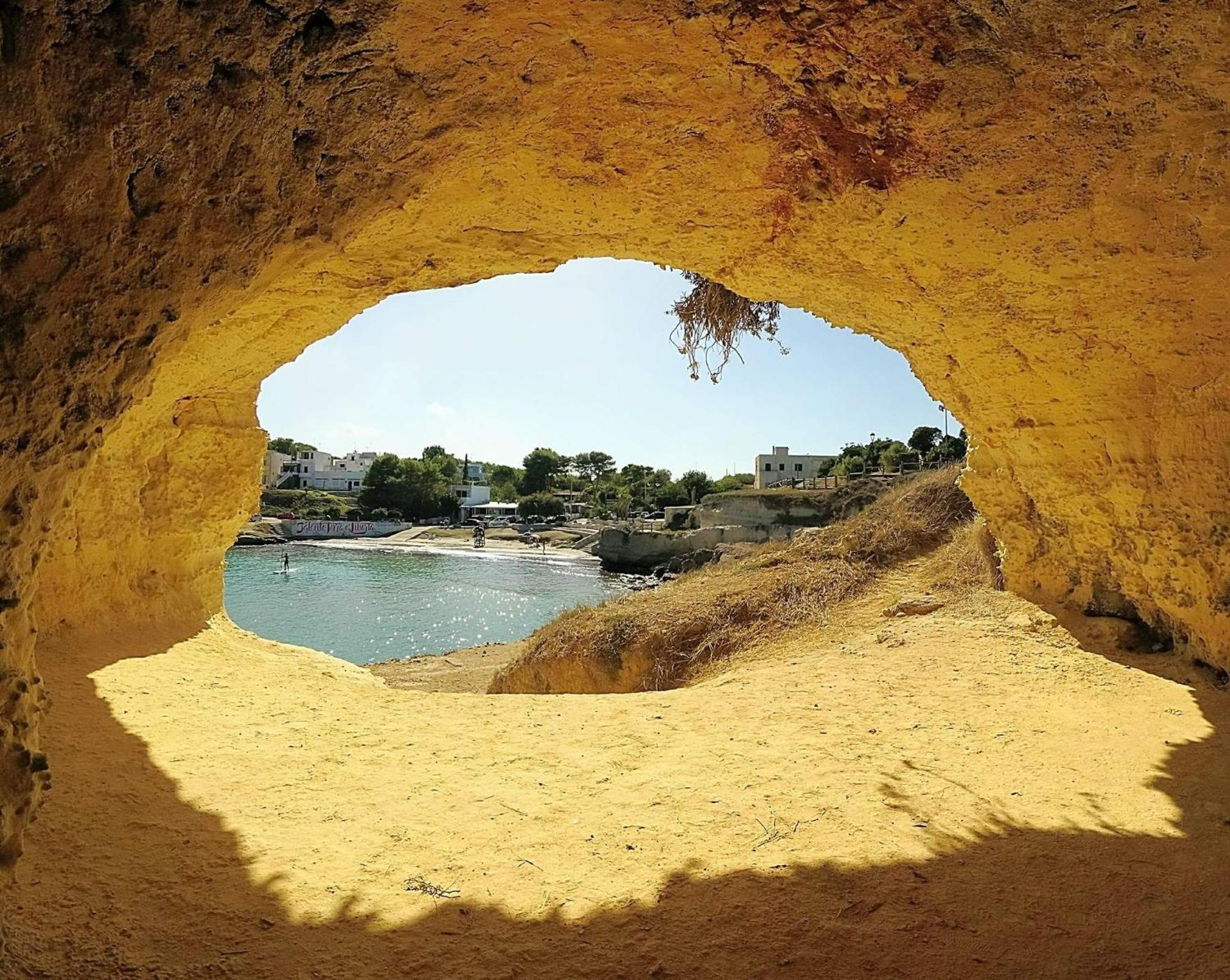 圣安德烈亚Casa Fronte Mare Torre Sant'Andrea公寓 外观 照片